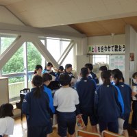 ７月３日（水）保護司学校訪問，第１回学校評議員会，第１学期末授業参観　