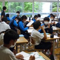 7月9日(木）　確かな学力を育みます　