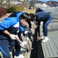 2月22日（月）　母校への恩返し