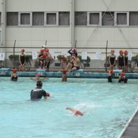 ７月７日（木）３～６年生の水泳学習