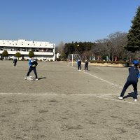 ２月１日（水）　体育　ソフトボール