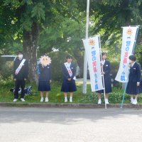 ５月１９日（金）朝のあいさつ運動