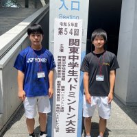 8月6日(日)～8月8日(火) 第54回関東中学校バドミントン大会