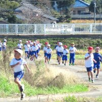 １１月１４日（火）持久走大会試走（１年生、６年生）