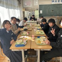 １月２２日（月）給食 with ALTの先生！