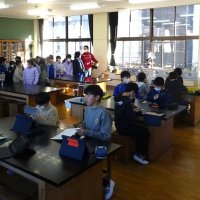 １月２９日（月）３年生クラブ見学