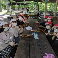 ５月９日(木)　５年生宿泊学習③　焼きプレート作り