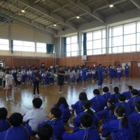 ５月１４日（火）　陸上選手を励ます会