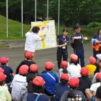 ５年生　宿泊学習１日目　オリエンテーリング