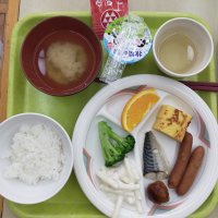 ５年生　宿泊学習２日目　朝食