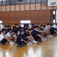 県西総体陸上前日ミーティング