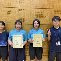 ７月４日（木）　総体　県西バドミントン大会