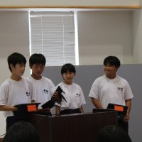 １年生 校外学習発表会