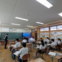 今日の各学級の授業風景