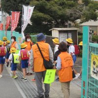 通学路の見守り