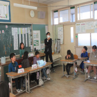 ２月20日（木）要請訪問「学級活動」